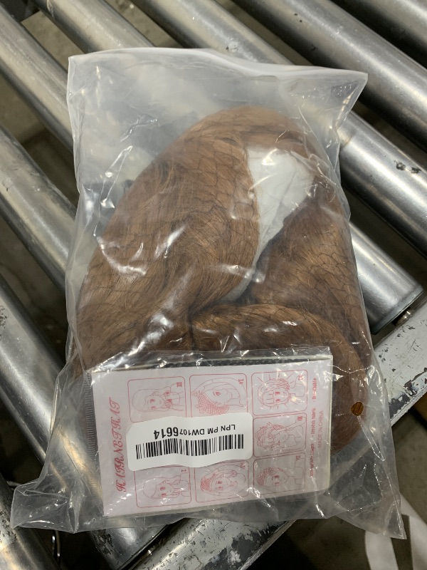 Photo 1 of SisiruKou Anime Cosplay Long Brown Wavy Princess Wigs Halloween Costume Party Synthetic Wigs