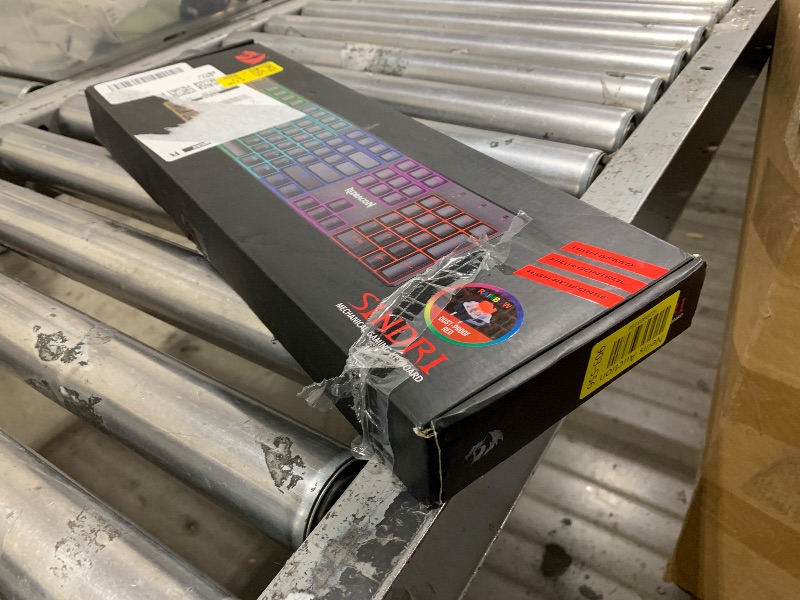 Photo 1 of Redragon Mechanical Gaming Keyboard Wired, 11 Programmable Backlit Modes, Hot-Swappable Red Switch, Anti-Ghosting, Double-Shot PBT Keycaps, Light Up Keyboard for PC Mac