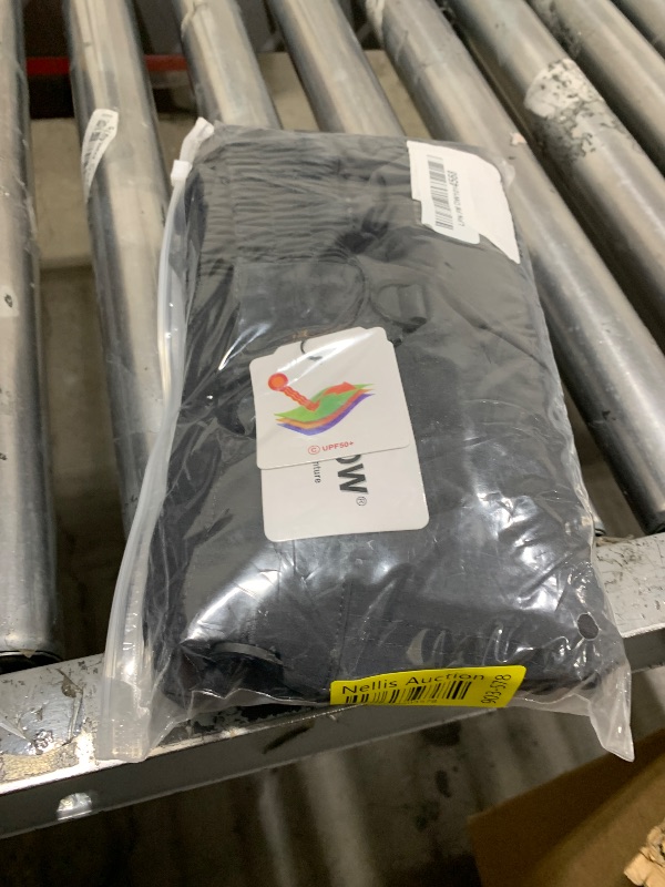 Photo 1 of KFUBUO Men's Lightweight Ripstop Tactical Cargo Pants, Water Resistant Hiking Work Pants Relaxed Fit Charcoal