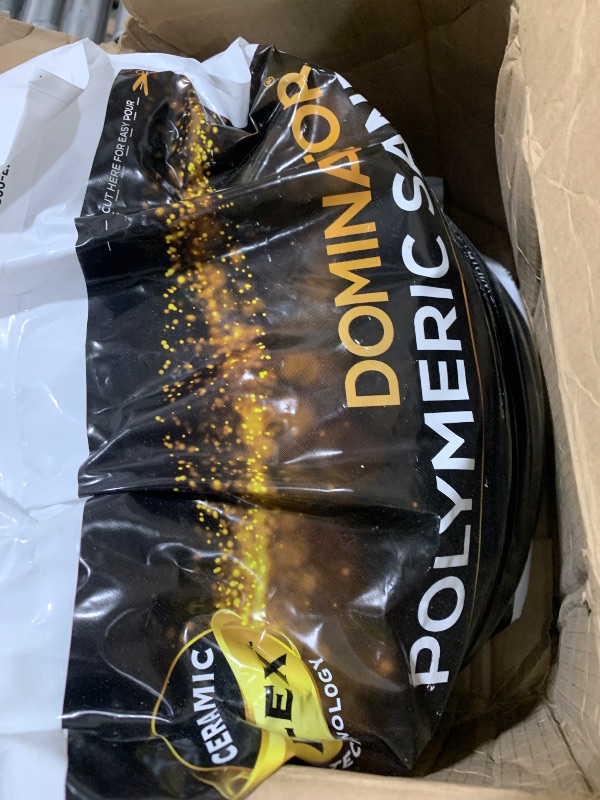 Photo 1 of DOMINATOR Polymeric Sand for Pavers, Titanium Gray, 40 lbs - Revolutionary Ceramic Flex Technology for Stabilizing Paver Joint Widths 1/8” to 4” - Professional Grade Paver Sand for Patio Pavers