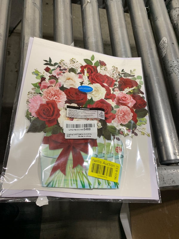 Photo 1 of APOTODITO Pop Up Card with Music and Light, Pop Up Cards with Flowers, Flower Bouquet 3D Gift Card, Birthday Valentines Day Gifts Mothers Day Gifts for Women Mom Wife