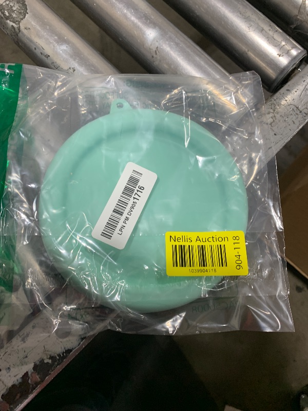 Photo 1 of 2pcs Silicone Lid for Dash My Mug Ice Cream Maker, 5.9in BPA-Free Silicone Bowl Covers Storage Lid Ice Cream Maker Lid Replacement Ice Cream Maker Accessories for Dash Ice Cream Maker Mug(Light Green)