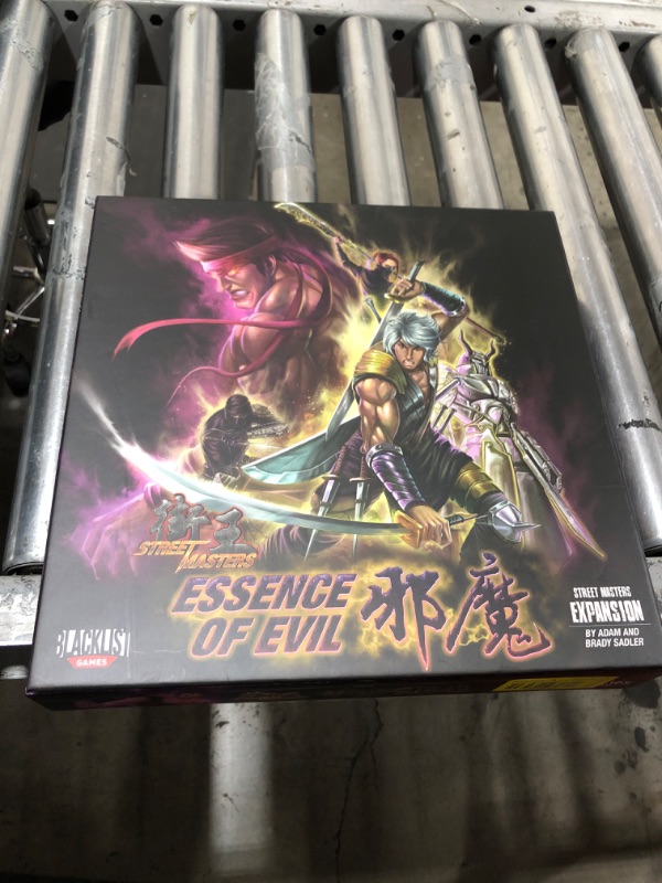 Photo 1 of STREET MASTERS ESSENCE OF EVIL BOARD GAME 