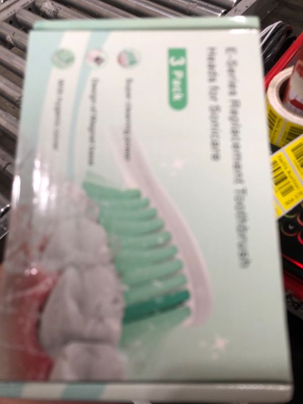Photo 1 of Toothbrush Heads for Philips Sonicare Replacement Brush Heads Medium Soft Dupont Bristles Electric Toothbrush Replacement Heads Fit E-Series Essence Xtreme Elite Advance and CleanCare, 3 Pack, White