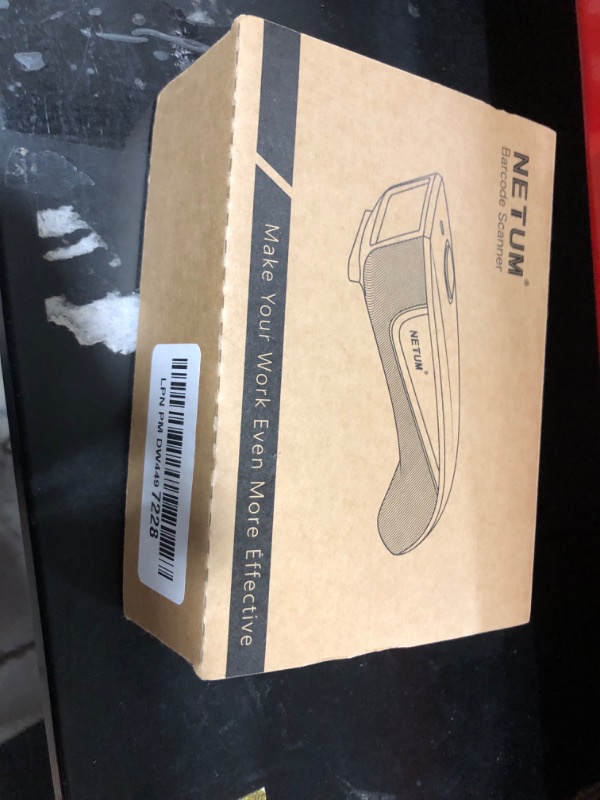 Photo 1 of NETUM Upgraded Mini Wireless QR Barcode Scanner, 3 in 1 Bluetooth Portable Pocket Small 1D 2D Bar Code Reader, Automatic Fast, Precise scanning for POS, C850 White