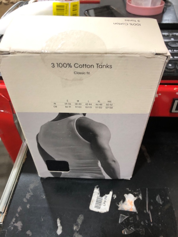 Photo 1 of Calvin Klein Men's Cotton Classics 3-Pack Tanks