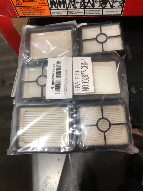 Photo 1 of 6 Pack 1866 Filters Compatible with Bissell Crosswave 1785 2210 2211 2304 2306 2551 2554 2590 2593 2596 CrossWave Cordless Max All in One Wet-Dry Vacuum Cleaner, Compare to Part # 1608684, 160-8684