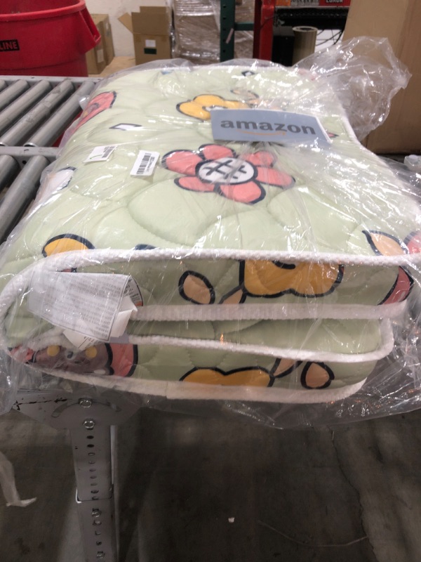Photo 1 of Premium Foam Mini Crib Mattress 38“ x 24” x 4”, Dual Sided with Soft Breathable Fabric, Noiseless and Odorless, Comfortable and Firm, Fits Most Mini Cribs (Does Not Fit Playard or Standard Crib)