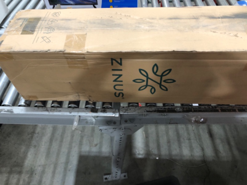 Photo 1 of ZINUS 8 Inch Spring Sensation Hybrid Mattress [New Version], Medium Firm Feel, Fiberglass Free, Youth and Guest Bedroom, Mattress in A Box, Twin