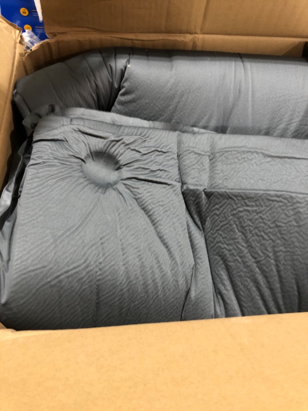 Photo 1 of Elegear Self Inflating Sleeping Pad, 3.15" Ultra-Thick Memory Foam Camping Pad with Pillow Fast Inflating in 20s Insulated Camping Mattress Pad 4-Season Camp Sleeping Mat for Camp/Travel/Car/Tent