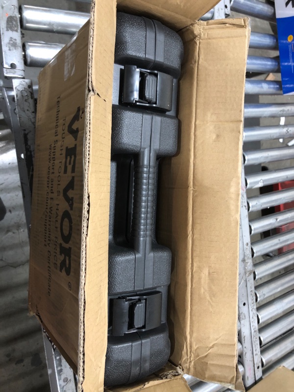 Photo 1 of VEVOR Demolition Jack Hammer, MAX 1400W Electric Jackhammer Heavy Duty, 2900 BPM Concrete Breaker 2pcs Chisels Bits Chipping W/Case, Gloves