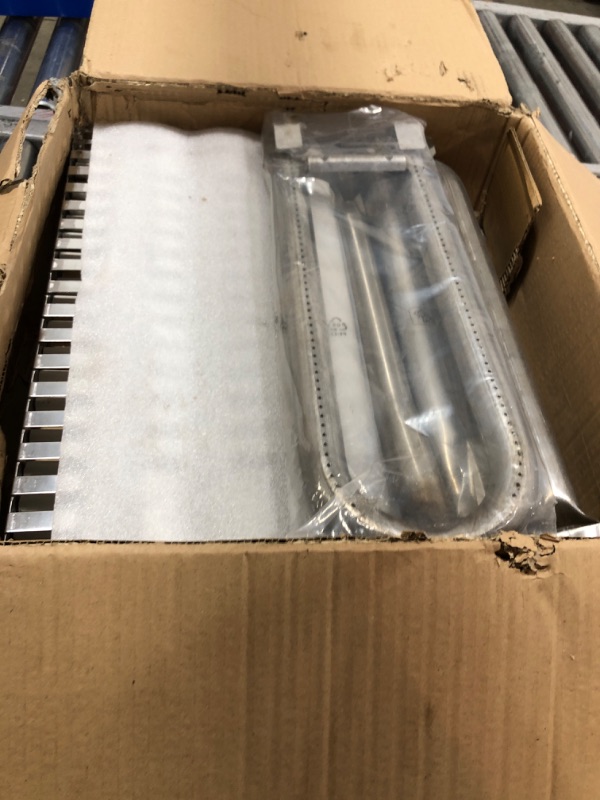 Photo 1 of LS'BABQ Stainless Steel Heat Plates with 18 Ceramic Rods and Burners Replacement for DCS 27 Series, 27DBQ, 27DSBQ, BGA36-BQAR, BGA36-BQARL, 30/36 / 48 Inch Gas Grill Models