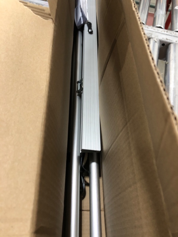 Photo 1 of Lightweight Aluminum Flip-Chart Presentation Easel, 70 Inches, Silver