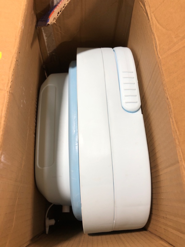 Photo 1 of Folding Washing Machine, 11L Mini Washing Machine with 3 Cleaning Modes, Suitable for Baby Clothes, Underwear, Socks, Portable Washing Machine Folding Design Suitable for Apartments, Camping & Travel