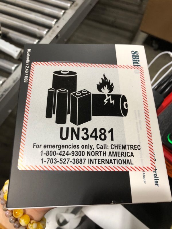 Photo 1 of 8Bitdo Ultimate Bluetooth Controller with Charging Dock, 2.4g Wireless Pro Gamepad with Back Buttons, Hall Joystick, Motion Controls and Turbo Function for Switch, Steam Deck & PC Windows (Black)