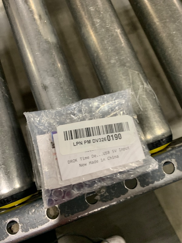 Photo 1 of DROK Time Delay Relay, DC 5V/12V/24V Timer Relay Delay-Off Cycle 0.01s-9999mins Adjustable Trigger with LCD Display Support Micro USB 5V Input