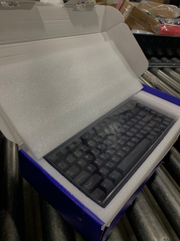 Photo 1 of EPOMAKER Tide75 Upgraded QMK/VIA 75% Wireless Aluminum Mechanical Keyboard, Hot-Swap Creamy Gaming Keyboard with FR4 Plate, Bluetooth/2.4Ghz/USB-C, RGB Backlit, NKRO (Black)