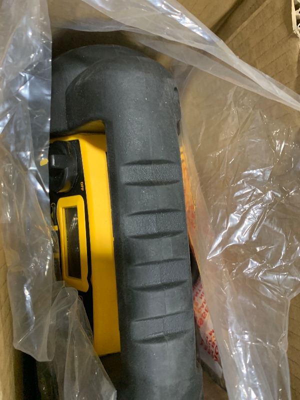 Photo 1 of DEWALT DXAEJ14-Type3 Digital Portable Power Station Jump Starter - 1600 Peak Amps with 120 PSI Compressor, AC Charging Cube, 15W USB-A and 25W USB-C Power for Electronic Devices
