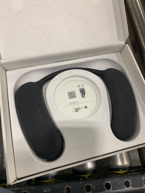 Photo 1 of Sony BRAVIA Theater U Wireless Wearable TV Speaker with Bluetooth, Personalized Home Theater Audio, Gaming Compatibility, Built-in mic, 12 Hour Battery Life, IPX4 Splash-Resistant (HT-AN7)