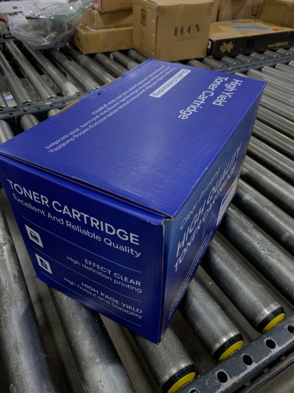 Photo 1 of TN850 TN-850 High Yield Toner Cartridge Replacement for Brother TN850 TN 850 TN850BK Toner HL-L6200DW MFC-L5850DW MFC-L5900DW MFC-L5700DW Printer Ink (TN8502PK, Black)