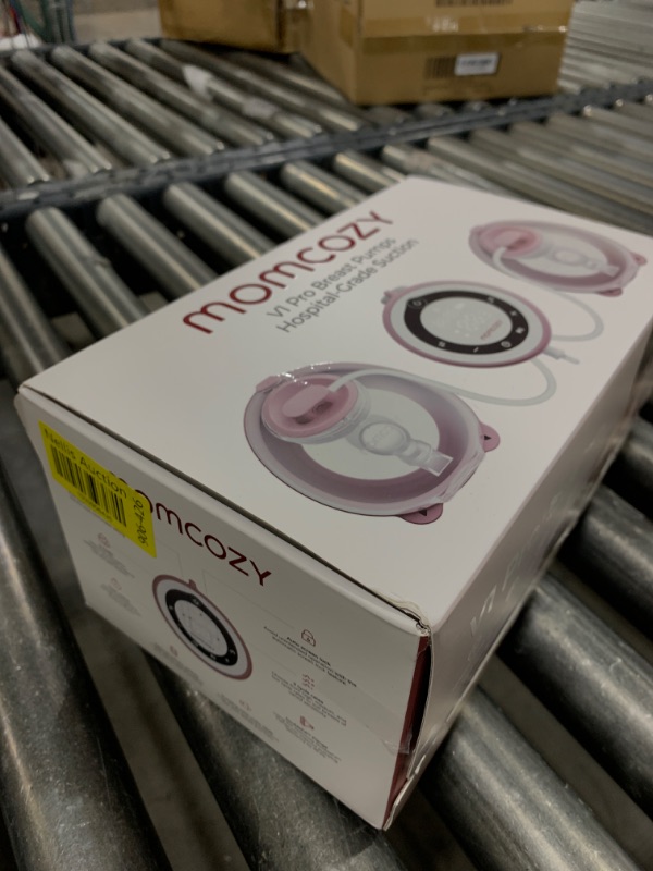 Photo 1 of Momcozy Breast Pump V1 Pro Hospital-Grade, Hands-Free & Portable Wearable Pump, Upgraded Electric Pump with 3 Fine-Tuned Rhythms|15 Levels, Come with Leak-Proof DoubleFit Flange, Cozy Red.