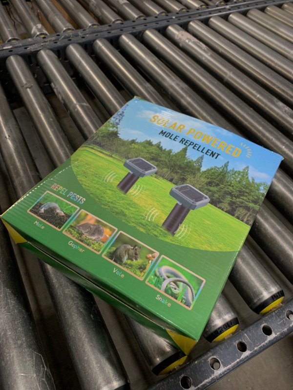 Photo 1 of Mole Repellent for Lawns 8 Pack, Solar Powered Gopher Repellent Ultrasonic, Outdoor Waterproof Vole Vibration Stakes,Sonic Mole Deterrent Yard for Rodent,Groundhog,Snake,Chipmunk