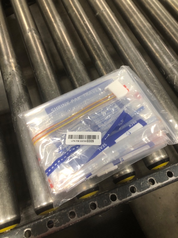 Photo 1 of Hefty Shrink-Pak Large Travel Bags - Airtight Storage Bags for Maximum Space Saving, Travel Essentials, Ideal for Packing, Durable, Reliable Compression with Sealed Protection