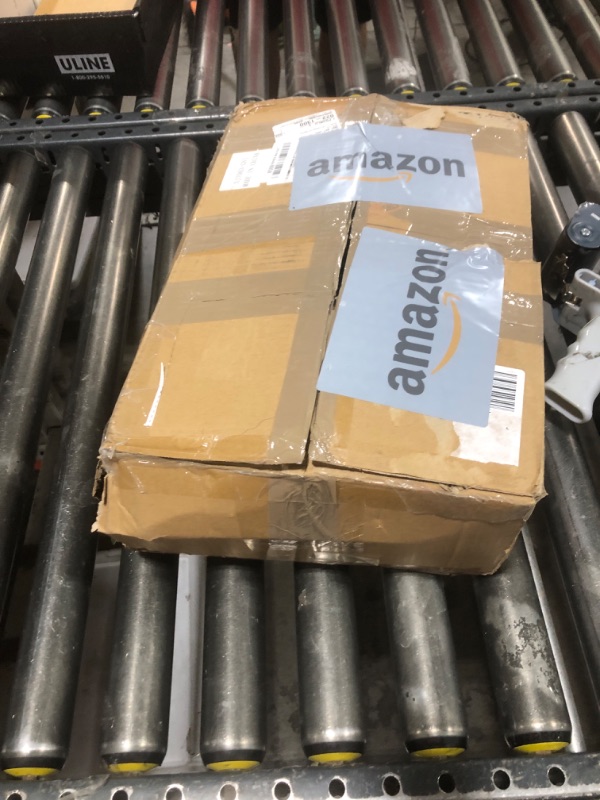 Photo 1 of OUSHENG Lighted Palm Tree Bar Outdoor Christmas Decorations Decor, Light Up LED Artificial Fake Faux Trees Lights for Outside Patio Yard Pool Porch Deck Party Tropical, 7FT