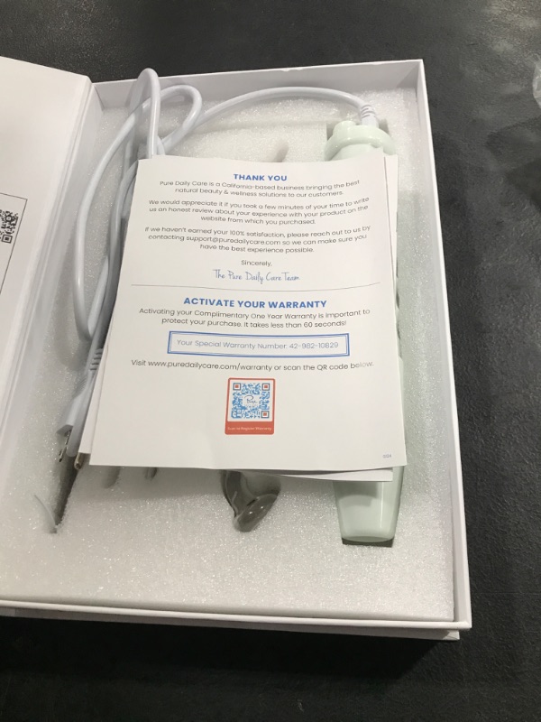 Photo 1 of NuDerma Clinical Skin Therapy Wand - Portable Skin Therapy Machine w 6 Fusion Neon + Argon Wands – Anti Aging - Clarifying - Skin Tightening & Radiance - Wrinkle Reducing