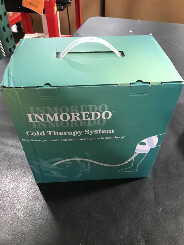 Photo 1 of Inmoredo Cold Therapy System Ice Machine System for ACL Knee Surgery Recovery - Quiet Pump, Flexible Kit, Portable, Knee Ice Machine, Ideal for Sports Injuries, Pains, Strain & Stiffness, Sprain