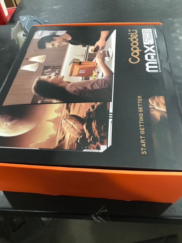 Photo 1 of 4 In 1 Single Server Coffee Maker, Mini Coffee Machine for Nespresso Original/K cups/Dolce Gusto Original/Ground Coffee, 19 Bar Espresso Machine Fit for Home Office, Grey