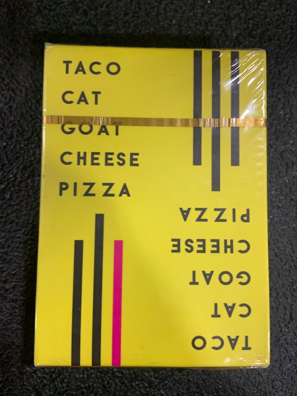 Photo 1 of Taco Cat Goat Cheese Pizza Cards
