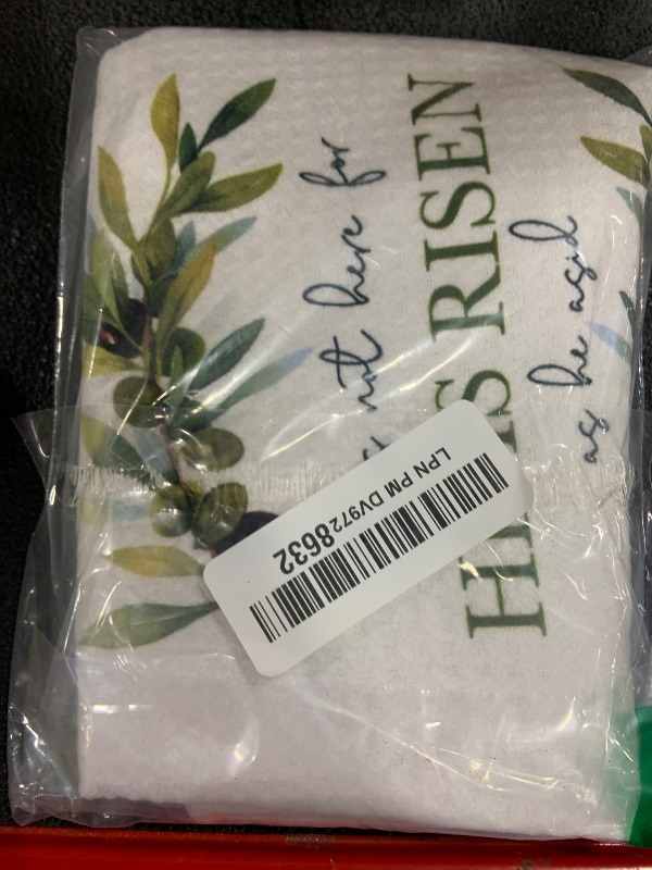 Photo 1 of He Is Risen towel