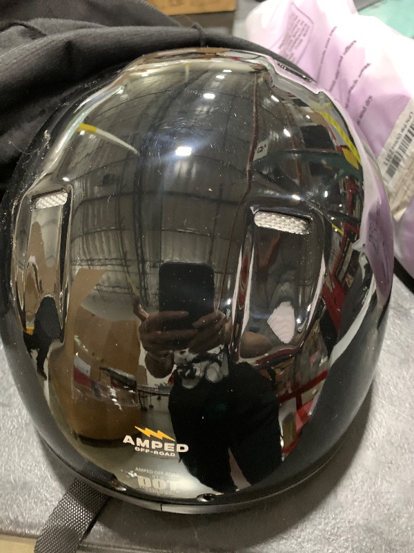 Photo 1 of AMPED Off-Road DOT Certified UTV Open Face Helmet - Lightweight Composite Open Face Helmet for Off-Road Adventures (Large)