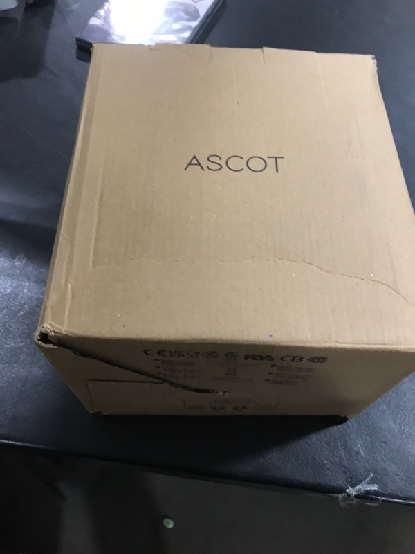 Photo 1 of ASCOT Electric Kettle, Stainless Steel Electric Tea Kettle Gifts for Men/Women/Family 1.5L 1500W Retro Tea Heater & Hot Water Boiler, Auto Shut-Off and Boil-Dry Protection (White)