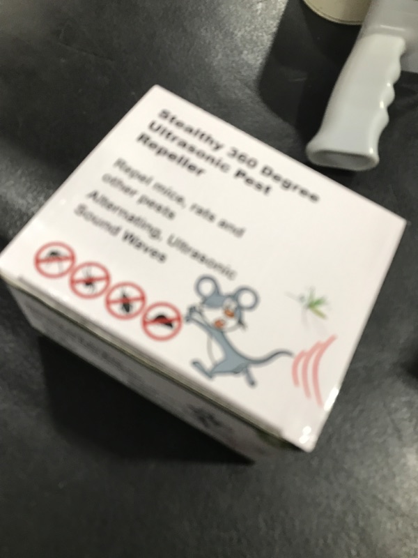 Photo 1 of BORHOOD Mice Rodent Repellent Indoor, 360° Squirrel Repellent Rodent Repellent, Ultrasonic Mouse Rat Repellent