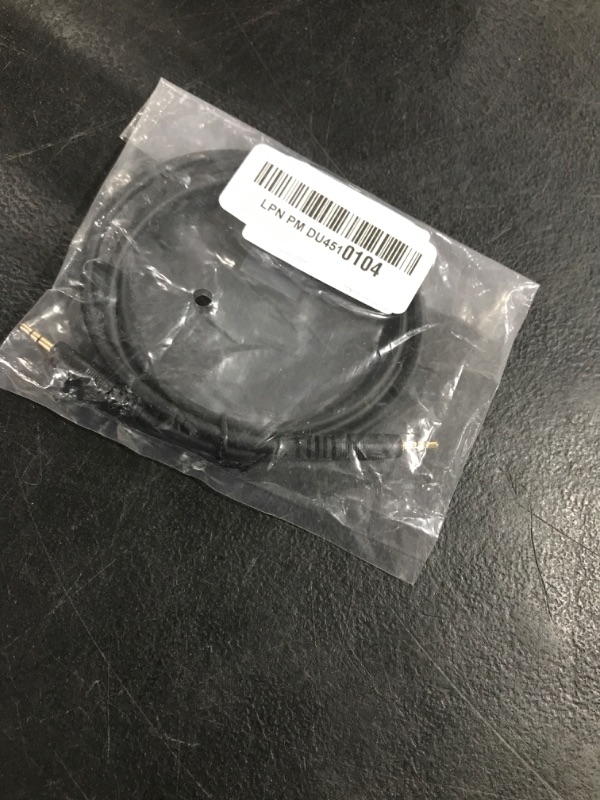 Photo 1 of TNP 2.5mm Audio Cable (3FT) - Male to Male 2.5mm to 2.5mm Subminiature Stereo Headset Headphone Jack Gold Plated Connector Wire Cord Plug