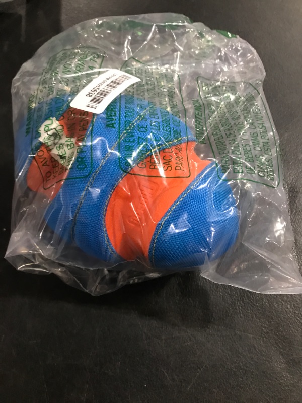 Photo 1 of Chuckit! Giggle Fumble Fetch Ball Dog Toy (7.9 Inch Diameter) Giggle Sounds Dog Toy (No Batteries Required), for All Breeds