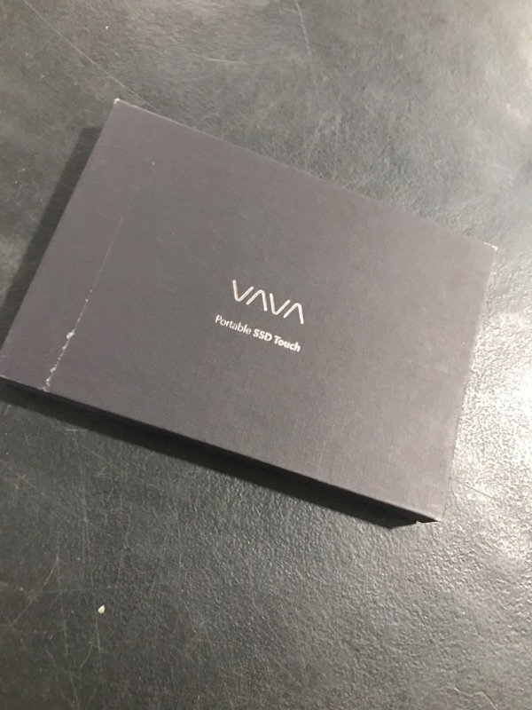 Photo 1 of VAVA Portable External SSD Pro, 512GB Hard Drive with 540MB/S Data Transfer, NAND Flash, USB 3.1 Gen 2 Interface, ATA Lock, Mini USB C Solid State Drive