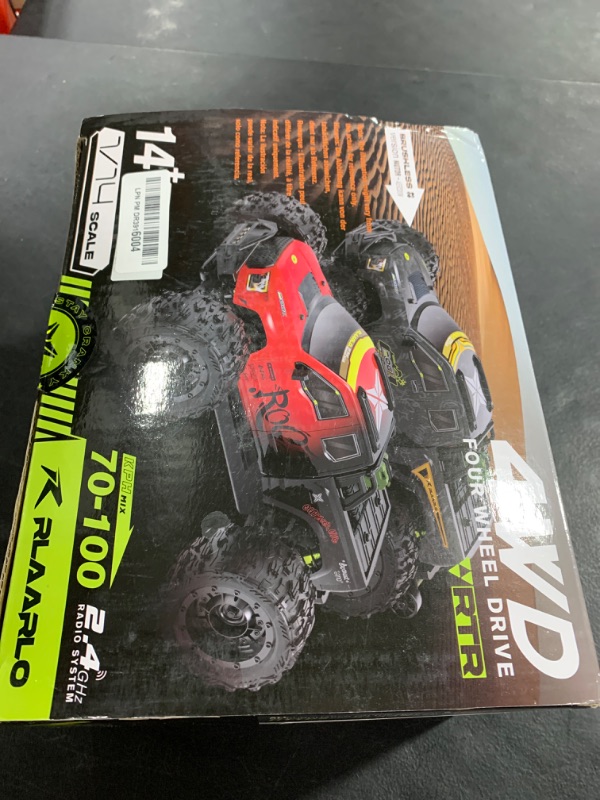 Photo 1 of LAFPACY RLAARLO 1/14 Brushless Fast RC Cars for Adults, Top Speed 60+ MPH RC Truck, All Terrain Remote Control Car Hobby Off-Road Remote Control Truck 4x4 Monster Trucks with 3S Battery