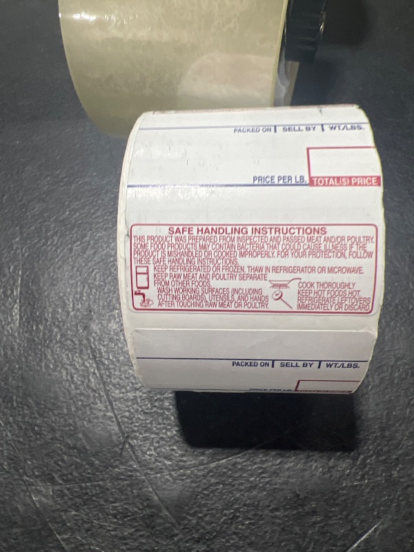 Photo 1 of CEPRICO - CAS 8040 Scale Labels | 36 Rolls for CAS Scales | CAS lst-8040 Printing Scale Label | Quality for CAS Digital Scale | UPC Safe Handling | CAS lp 1000 | 500 Labels for Scales