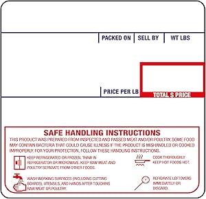 Photo 1 of CEPRICO - CAS 8040 Scale Labels | 36 Rolls for CAS Scales | CAS lst-8040 Printing Scale Label | Quality for CAS Digital Scale | UPC Safe Handling | CAS lp 1000 | 500 Labels for Scales