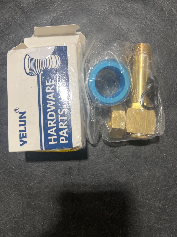 Photo 1 of Moocorvic Hose Reel Parts Fittings Garden Hose Adapter Brass Replacement Part Swivel Hose Reel Cart Fitting for Garden Hose Adapter Hose Cart,