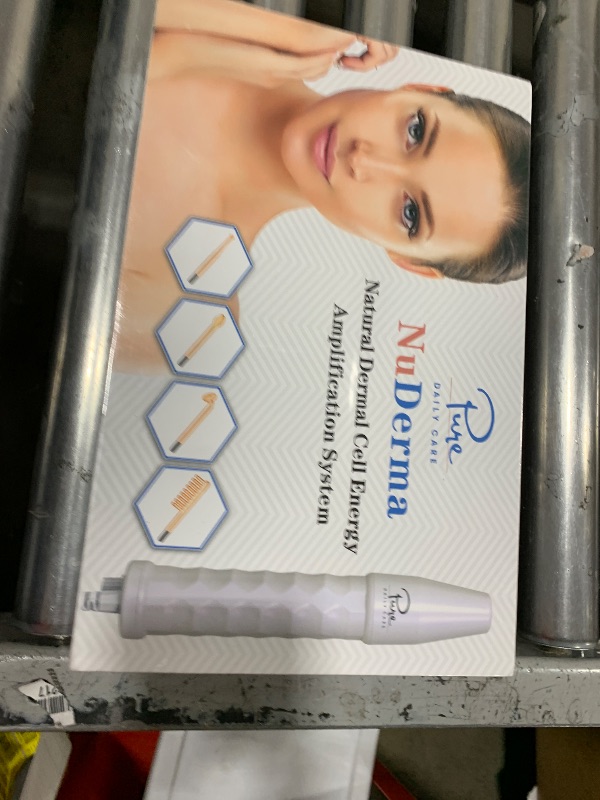 Photo 1 of NuDerma Handheld Skin Therapy Wand Machine w/Neon – Anti-Aging - Skin Tightening - Wrinkle Reducing - Dark Circles – Clarifying - Hair & Scalp Stimulator