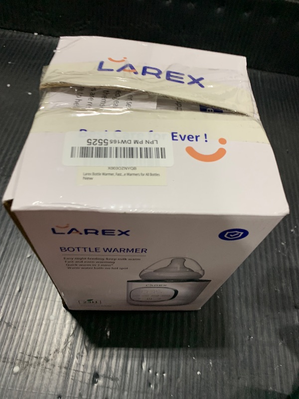 Photo 1 of LAREX Bottle Warmer, Fast Baby Bottle Warmer for Breastmilk and Formula, with Timer and Accurate Temp Control, 8 in 1 Baby Milk Warmer BPA Free with Digital Display, Bottle Warmers for All Bottles