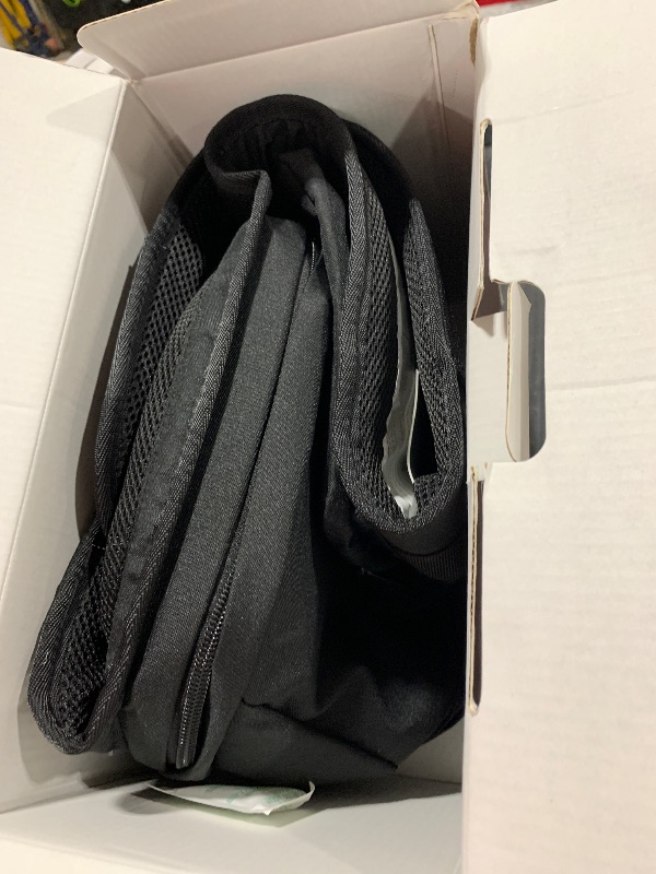 Photo 1 of Momcozy Hip Seat Baby Carrier - Adjustable Waistband with Original 3D Belly Protector, Ergonomic Carrier with Various Pockets for Newborns & Toddlers up to 45lbs (Black, Medium)