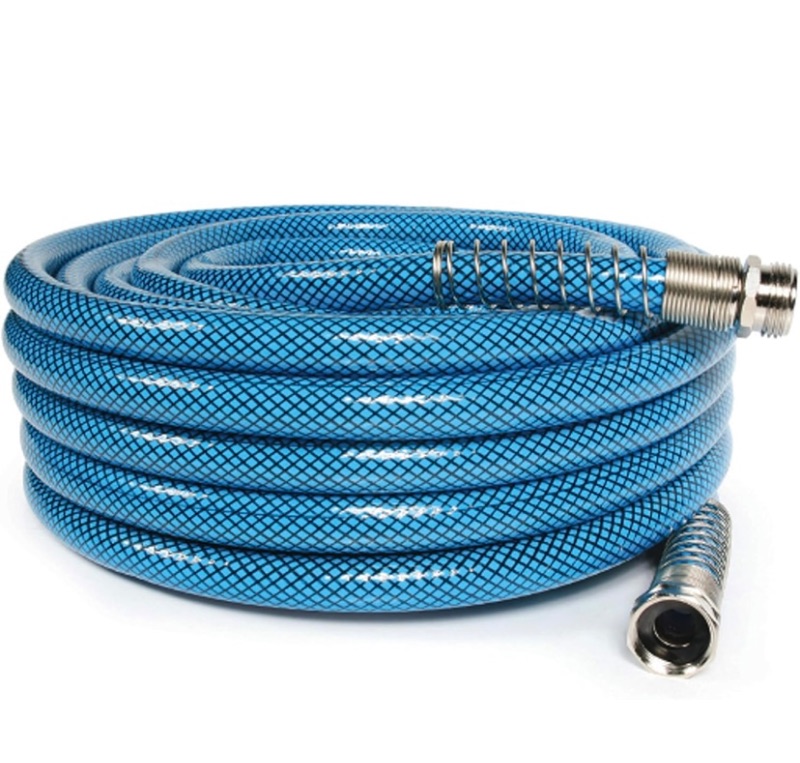 Photo 1 of Camco (22853) 50ft Premium Drinking Water Hose - Anti-Kink Design, 20% Thicker Than Standard Hoses (5/8"Inside Diameter),Blue
