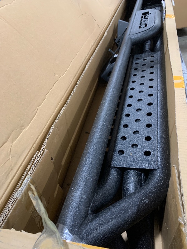 Photo 1 of Running Boards Compatible with Chevy Colorado Crew Cab 2015-2025 & GMC Canyon Crew Cab, Two-Stair Side Steps Rail Drop Nerf Bars Carbon Steel