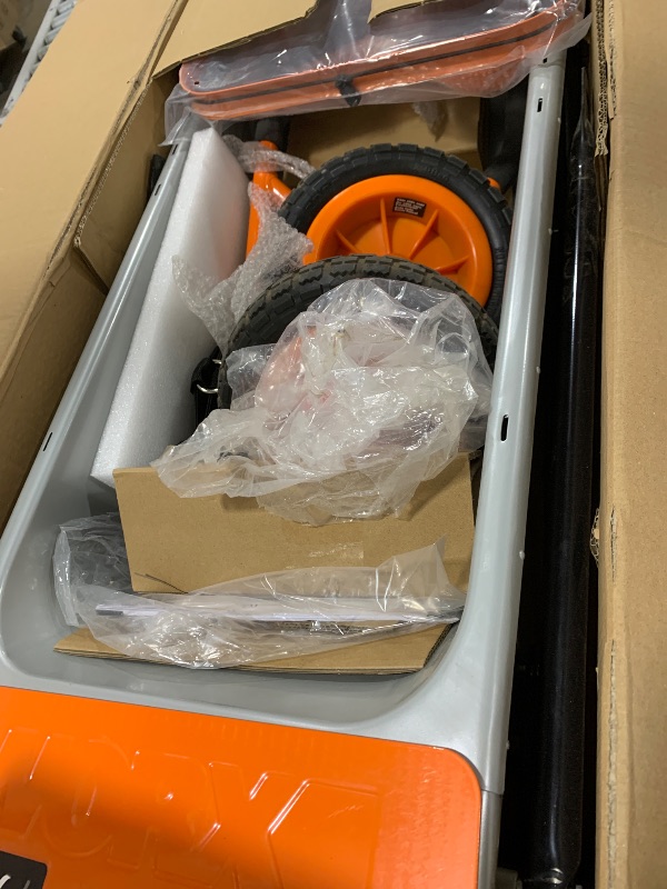 Photo 1 of Worx WG050 8-in-1 Aerocart Garden Cart/Wheelbarrow Heavy Duty/Dolly