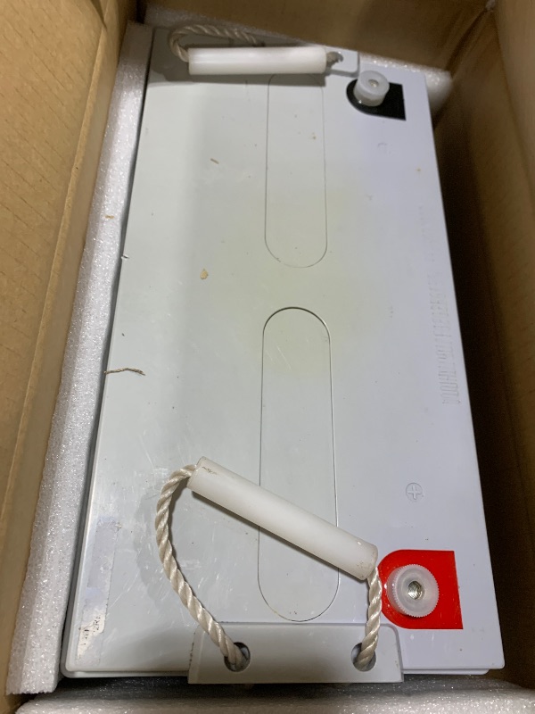 Photo 1 of Renogy Deep Cycle AGM 12 Volt 100Ah Battery, 3% Self-Discharge Rate, 1100A Max Discharge Current, Safe Charge Appliances for RV, Camping, Cabin, Marine and Off-Grid System, Maintenance-Free